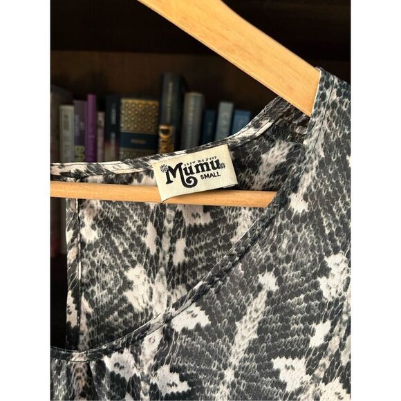 Show Me Your Mumu Snake Print Mini Dress Size Small - Picture 4 of 6